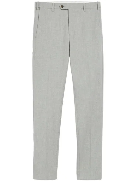 Next Kalhoty s puky Motion Flex světle šedá