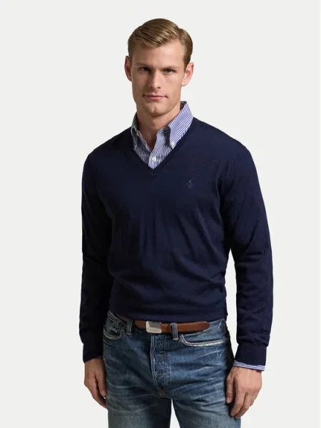 Polo Ralph Lauren Pulover Bleumarin