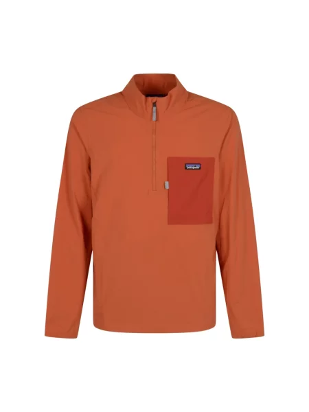 Sweter Patagonia pomarańczowy