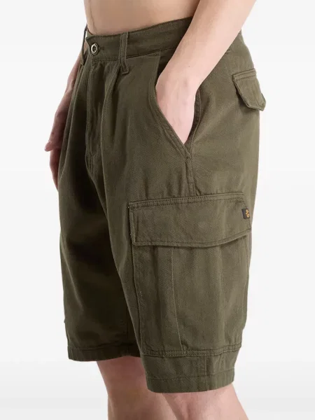 Pantaloni scurți cargo Alpha Industries verde