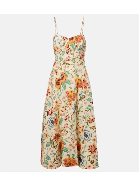 Rochie midi Ulla Johnson cu model floral