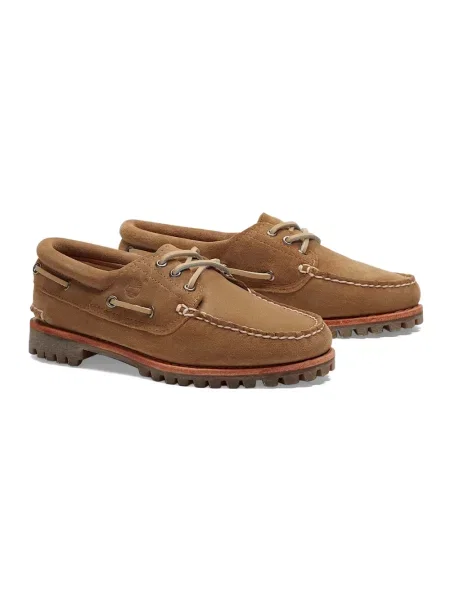 Sneakers Timberland Authentic Boat Shoe Medium Beige Suede EUR brązowe