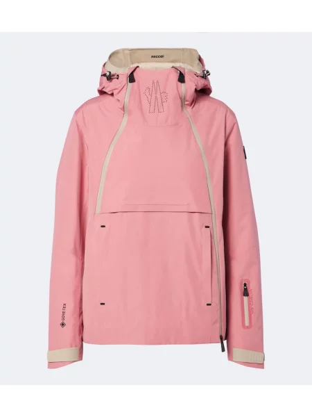 Lyžařská bunda Moncler Grenoble růžová