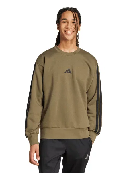 ADIDAS SPORTSWEAR Športová mikina kaki čierna