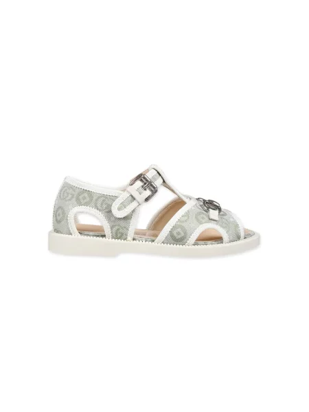 Sandały dziecięce Gucci zielone