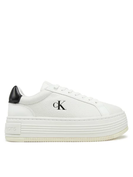Sneakersy Calvin Klein Jeans białe