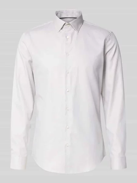 Koszula o kroju slim fit biznes z kołnierzykiem typu kent Jake*s