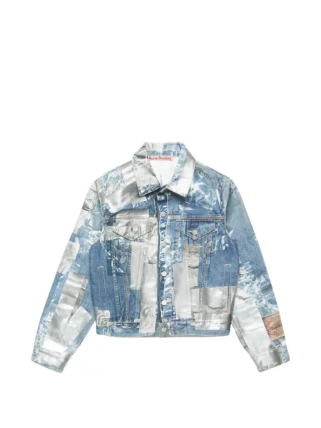 Geacă de blugi Acne Studios albastru