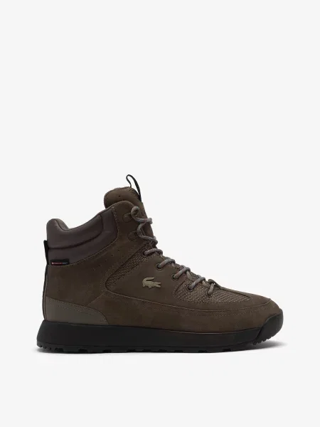Шкіряні Черевики Lacoste коричневий