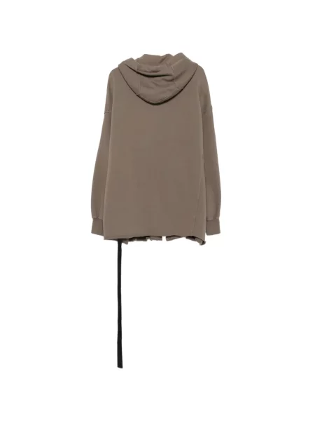 Hoodie Rick Owens Drkshdw καφέ