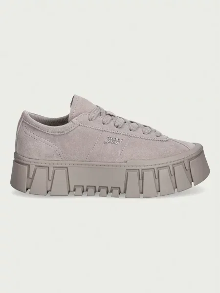 Tommy Jeans TJW PLATFORM SNEAKER SUEDE superge semišaste siva