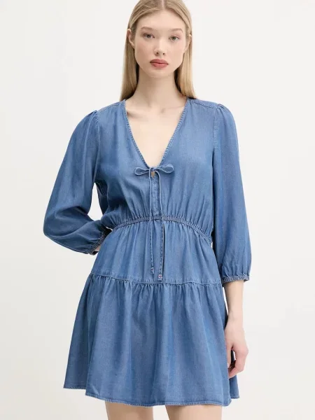 Tommy Jeans Rochie de zi albastru