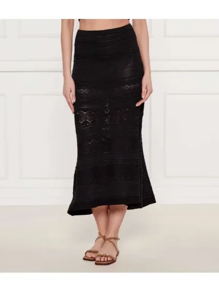 TWINSET Fustă negru