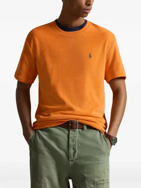 Μικρός κάλτσες Polo Ralph Lauren με κέντημα από ζέρσεϋ μπλε