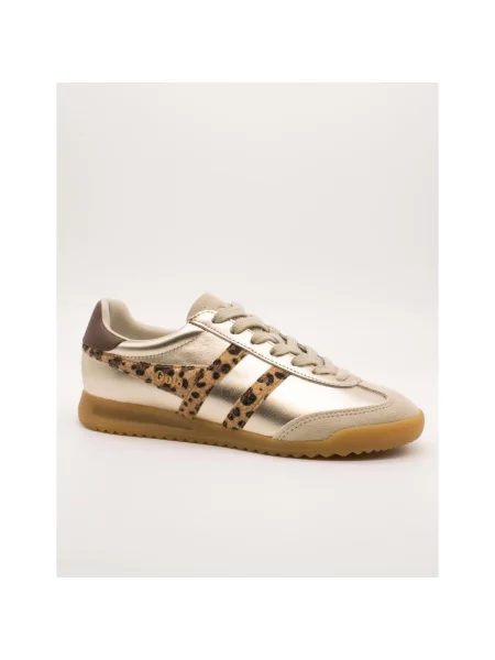 Pantofi Gola auriu