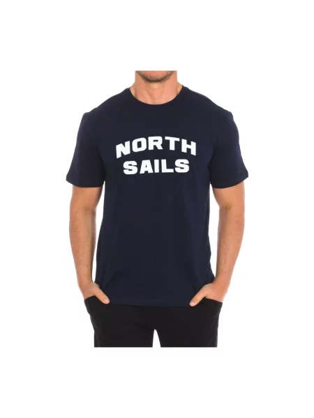 Koszulka North Sails z krótkim rękawem niebieska