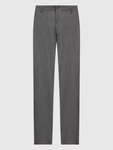 Штани з вовни Canali сірі
