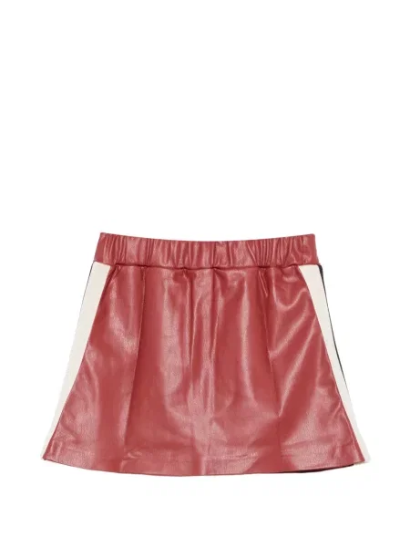 Spódnica mini dziecięca Palm Angels czerwona