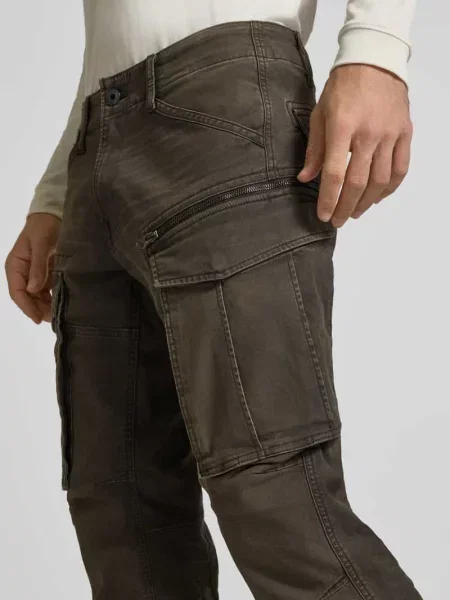 Spodnie cargo o kroju regular fit z mieszanki bawełny model Rovic' G-star Raw
