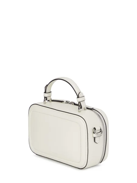Geanta de piele Karl Lagerfeld K/Autograph din piele alb