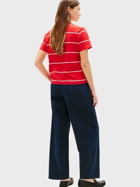 Футболка Tommy Hilfiger в полоску красная