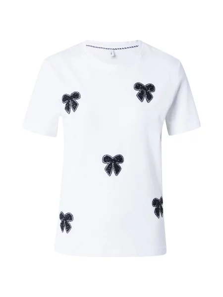 ONLY Tricou ONLKITA negru alb