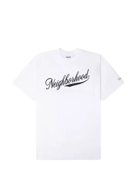 Tricou Neighborhood cu imagine alb