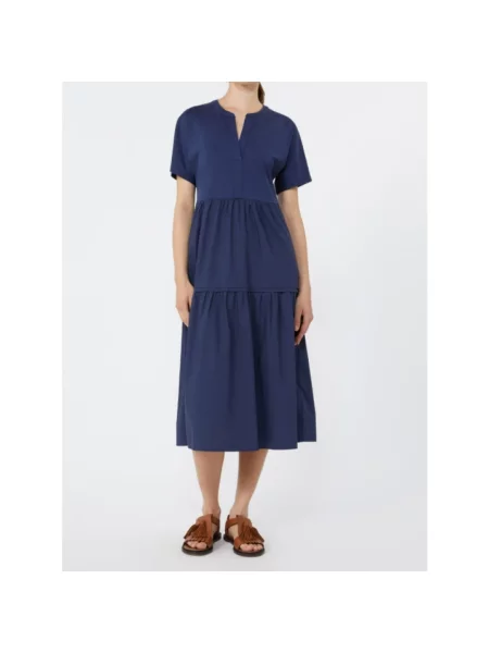 Weekend Max Mara Sukienki Kobieta L Max Mara Weekend Sukienki Blue niebieski