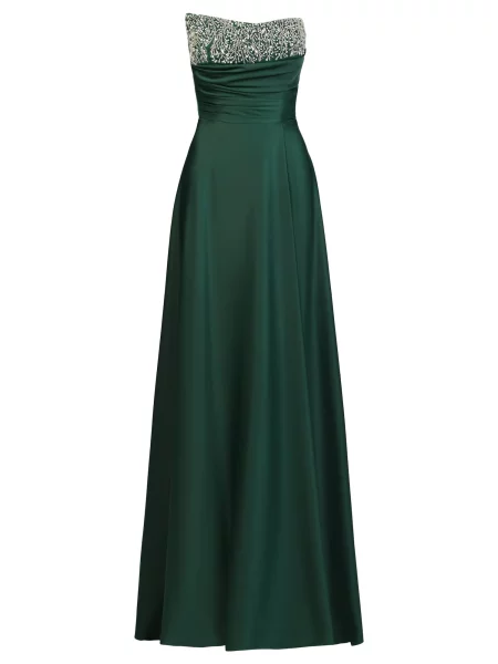 Kraimod Rochie de seară închis verde