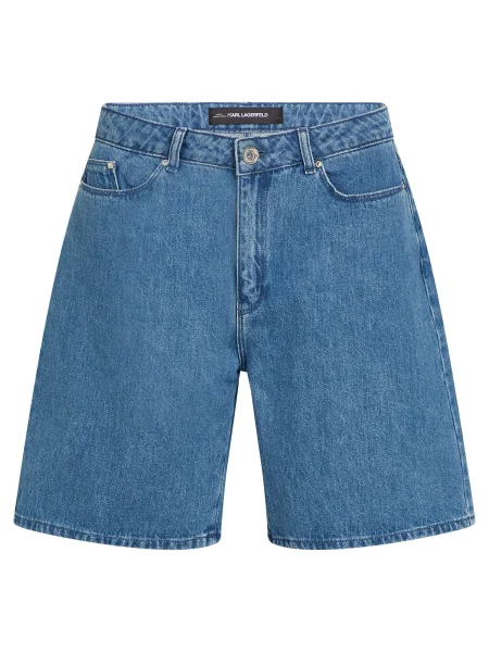 Karl Lagerfeld Jeans albastru denim / roșu negru