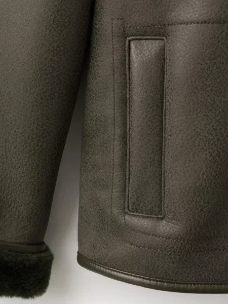 Дублянка MANGO коричневий