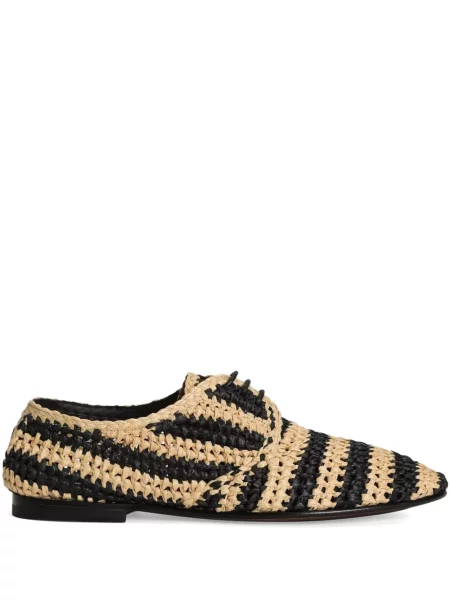 Pantofi derby Dolce & Gabbana cu dungi negru