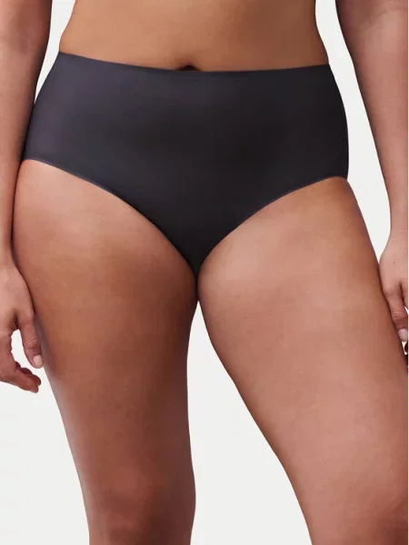 Chantelle Klasikinės kelnaitės aukštu juosmeniu Soft Stretch pilka