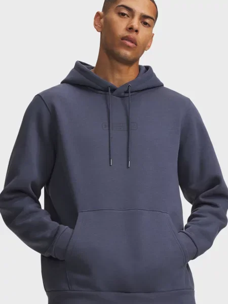 Флисовое худи Under Armour серое