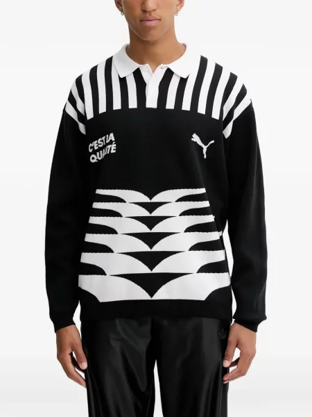 Tricou polo Puma negru