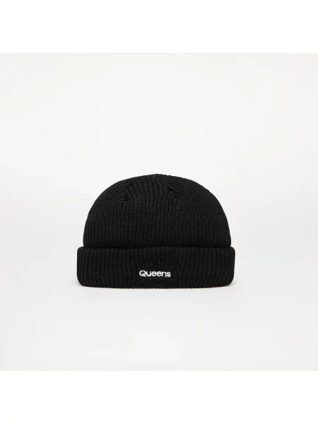Шапка Queens Essentials Beanie Black Universal черно