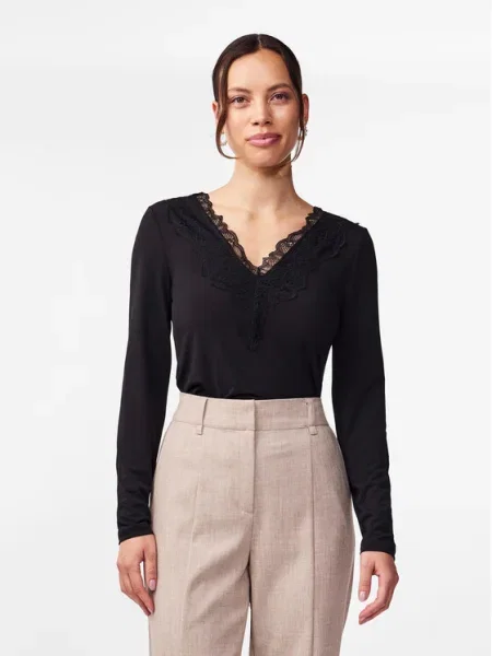 YAS Bluză Lori negru