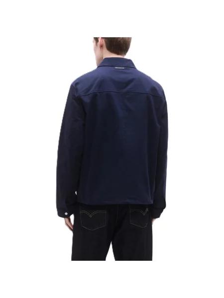 Geacă de blugi Calvin Klein albastru