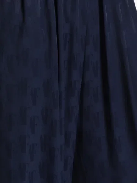 Pantaloni Alberta Ferretti albastru