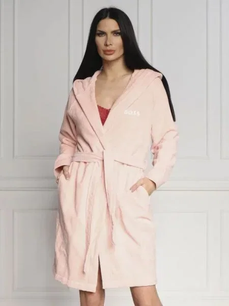 BOSS BLACK Halat PLAIN | Relaxed fit negru