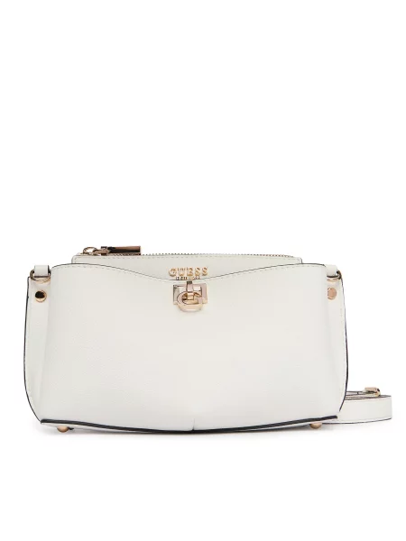 Guess Ročna torba Bianca Mini bela