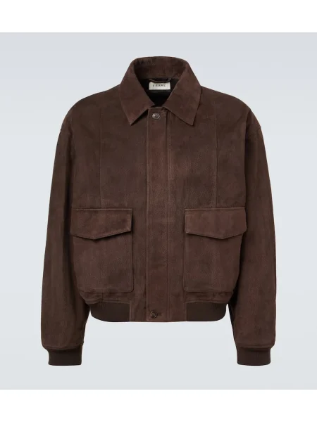 Велурено яке Frame кафяво