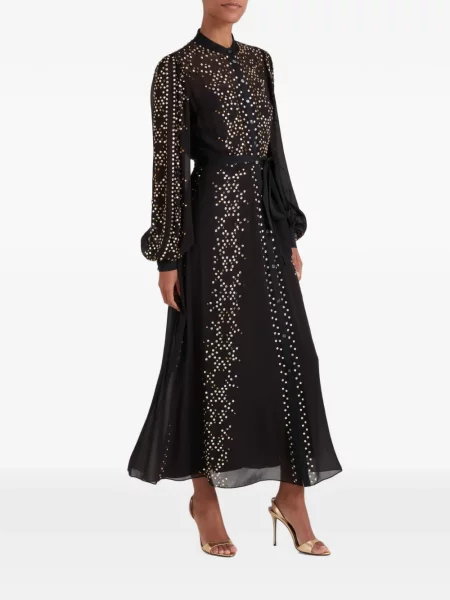 Rochie maxi Temperley London negru