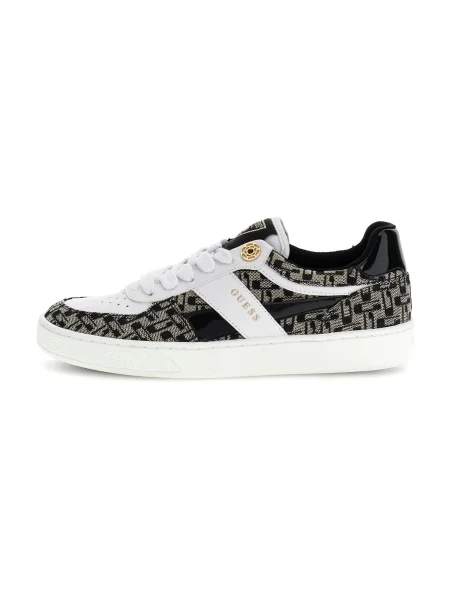 Sneakerși Guess alb