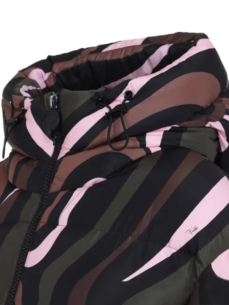 Palton Pucci cu imagine negru