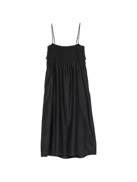Rochie midi Vince cu funde negru