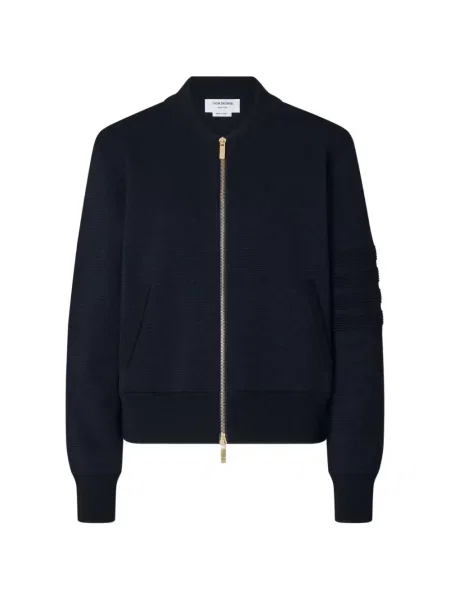 Geacă bomber Thom Browne albastru