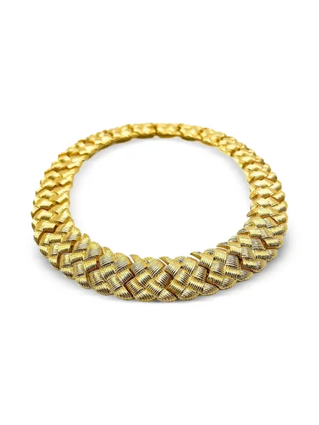 Колие Jennifer Gibson Jewellery златисто