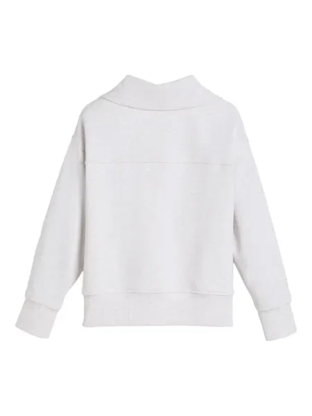 Bluza rozpinana dziecięca Brunello Cucinelli szara