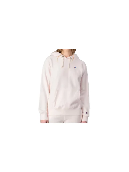 Champion Hooded Sweatshirt Kobiety Bluzy i bluzy z kapturem Champion Size: M różowy
